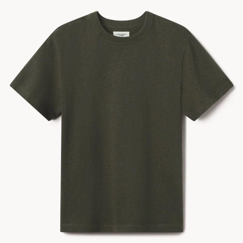 Buck Mason Field Spec cotton tee - blue/grey